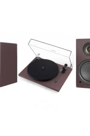 Triangle ELARA LN01A AUBERGINE enceinte sans fil la paire + PLATINE AUBERGINE | Nouvel arrivage