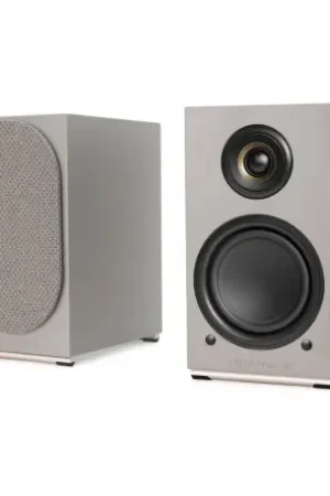 TRIANGLE AIO Twin - Enceinte Bibliothèque Sans-Fil, Bluetooth & Wi-Fi GRIS LIN | Expédition rapide