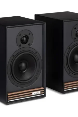Commandez dès aujourd'hui - Ruark Audio Sabre R Noir (la paire) Enceintes bibliothèque