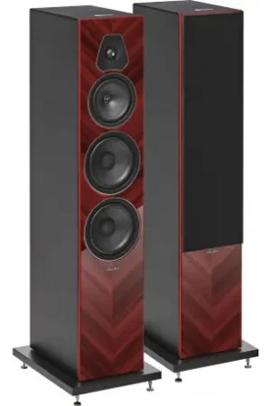 Bonne affaire | Sonus Faber Lumina V Amator Rouge brillant (la paire) Enceinte colonne