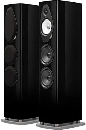 Coup de cœur des clients - Sonus Faber Sonetto V G2 NOIR LAQUE (la paire) Enceinte colonne