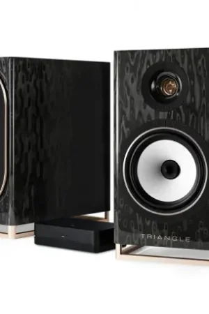 Tout juste ajouté - TRIANGLE CAPELLA 1 ETOILE NOIRE ENCEINTES WIFI ET BLUETOOTH LA PAIRE expo magasin