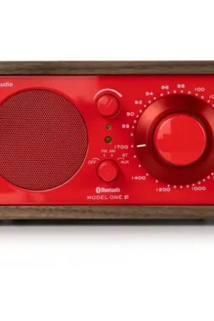 Model One BT 70’s Poppy Red Color Collection AM/FM / AUX IN / BLUETOOTH | Achetez dès aujourd'hui