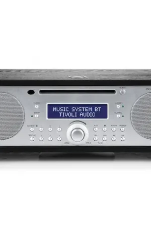 Prix spécial - TIVOLI MUSIC SYSTEM BT NOIR SILVER RADIO /BT /FM/DAB + AUX LECTEUR CD