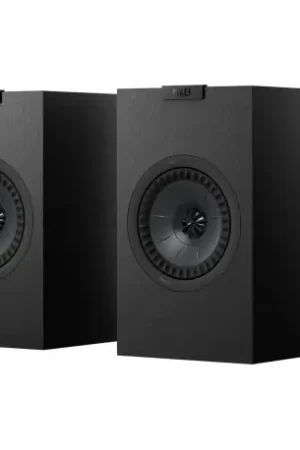 kef Q1 meta noir enceintes bibliotheques - Expédition immédiate