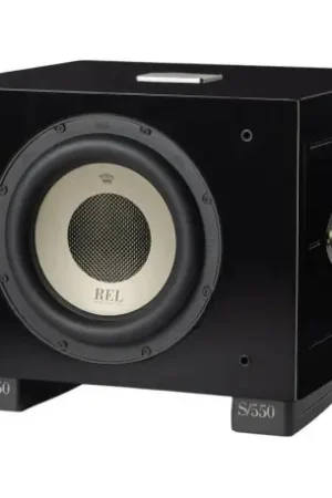 REL Acoustics S550 Noir Caissons de basses - Excellente qualité