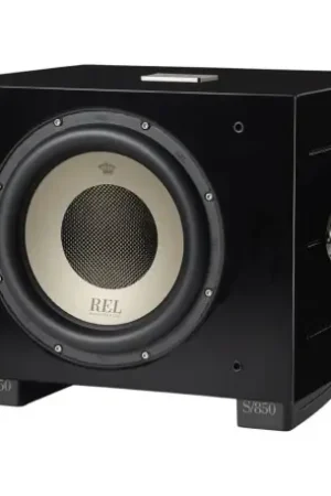 REL Acoustics S850 Noir Caisson de basses - Liquidation