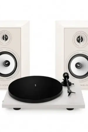 Offre | pack triangle BR03 CONNECT + LUNAR 1 blanc enceintes connectées + platine td