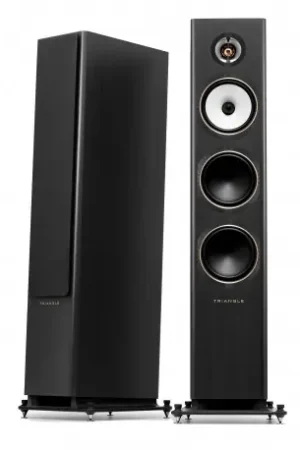 TRIANGLE SOLSTICE 8 NOIR CENDRE ENCEINTES COLONNES LA PAIRE NOUVEAUTE | Tendance