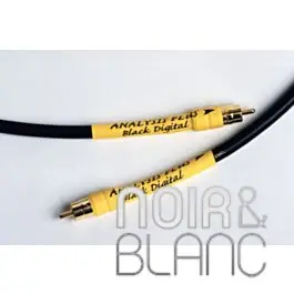 Qualité premium - Câble coaxial Analysis Plus Black Digital