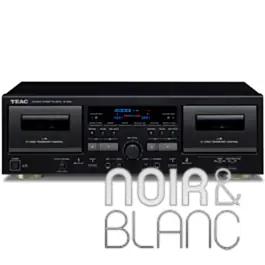 Dernières unités | Lecteurs audio TEAC Double Cassette Deck W-1200