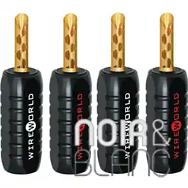 Prêt à expédier | Accessoires Wireworld Fiches Bananes