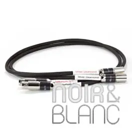 Câble XLR Tellurium Q Silver Diamond Interconnect XLR - Très populaire