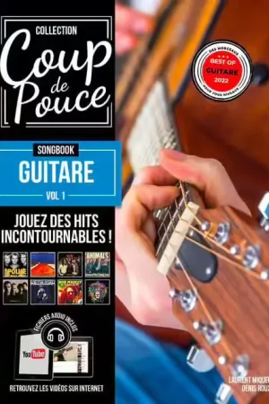 Coup De Pouce Coup De Pouce Methode Songbook Guitare Vol 1 - Préféré des clients