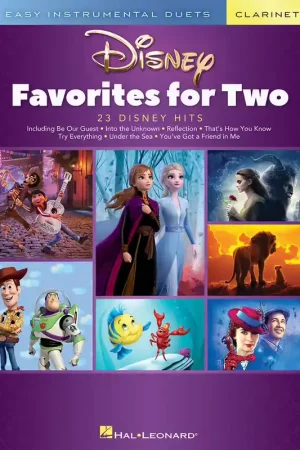 Premium | Hal Leonard Disney Favorites For Two - Clarinette