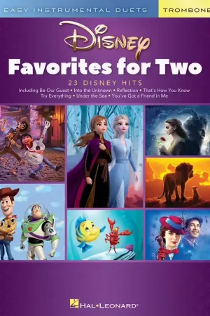 Bonne affaire | Hal Leonard Disney Favorites For Two - Trombone