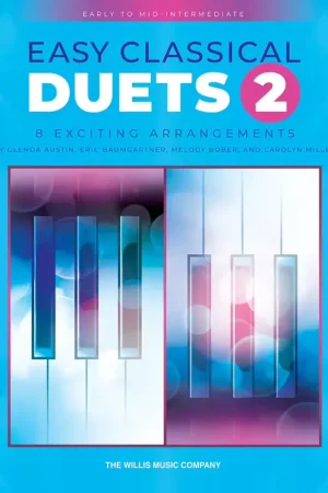 The Willis Music Company Easy Classical Duets 2 - Piano 4 Mains | Nouveauté