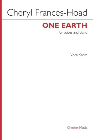 Chester Music FRANCES-hoad - One Earth - Chant et Piano | Qualité supérieure