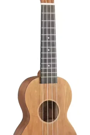 Satisfait ou remboursé - Mahalo Ukulélé Soprano Slim Naturel Satin + Housse