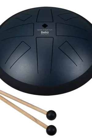 Sela Percussion Melody Tongue Drum 10" D Akebono Navy Blue - Prix usine