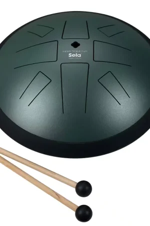 Livraison express - Sela Percussion Melody Tongue Drum 10" C Golden Gate Gold