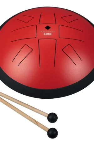 Sela Percussion Melody Tongue Drum 10" C Pygmy Red - Achetez maintenant