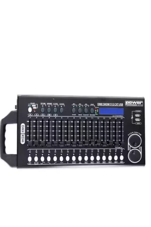 Prix imbattable - Power Lighting SHOW512 USB - Console DMX 512 Canaux