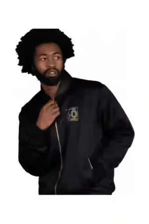 Meilleur prix - Marshall Lifestyle "M" 60th Anniversary Satin Bomber Jacket
