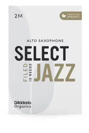 D'addario - Rico Organic Select Jazz 2M - Sax Alto (coupe FR) - Prix bas