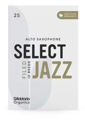 D'addario - Rico Organic Select Jazz 2S - Sax Alto (coupe FR) | Excellente qualité
