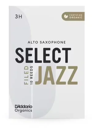 D'addario - Rico Organic Select Jazz 3H - Sax Alto (coupe FR) - Ajoutez au panier