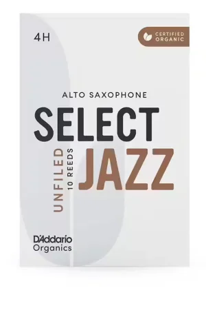 Best-seller - D'addario - Rico Organic Select Jazz 4H - Sax Alto (coupe Us)