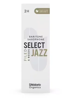 Super offre | D'addario - Rico Organic Select Jazz 2H - Sax Baryton (coupe FR)
