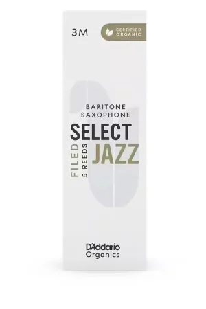 D'addario - Rico Organic Select Jazz 3M - Sax Baryton (coupe FR) - Préféré des clients