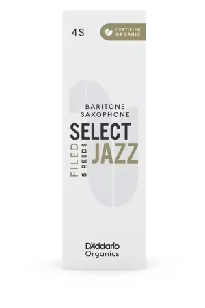 Tendance - D'addario - Rico Organic Select Jazz 4S - Sax Baryton (coupe FR)