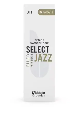 D'addario - Rico Organic Select Jazz 3H - Sax Ténor (coupe FR) - Commandez dès maintenant