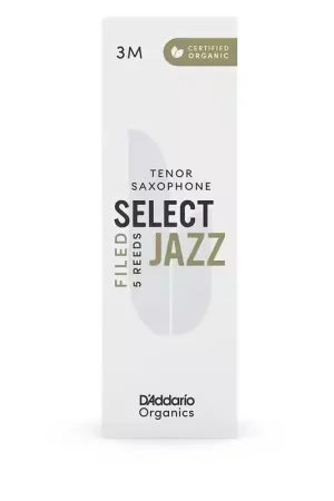 Offre | D'addario - Rico Organic Select Jazz 3M - Sax Ténor (coupe FR)
