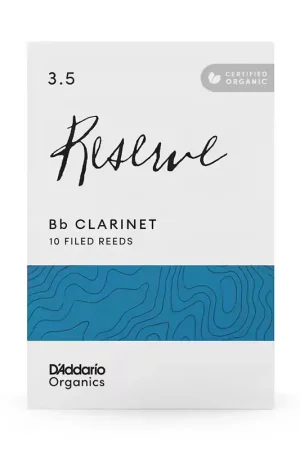 Nouvel arrivage - D'addario - Rico Organic Reserve 3,5 - Clar Sib