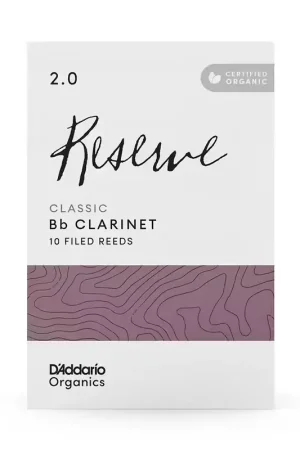 Expédition rapide - D'addario - Rico Organic Reserve Classic 2 - Clar Sib