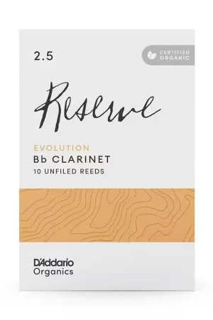 Aujourd'hui seulement - D'addario - Rico Organic Reserve Évolution 2,5 - Clar Sib