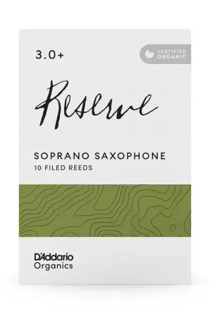 D'addario - Rico Organic Reserve 3+ - Sax Soprano | Prix choc