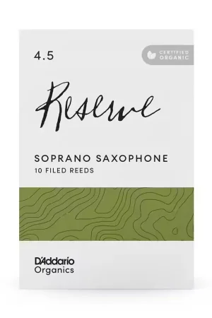 Prix usine | D'addario - Rico Organic Reserve 4,5 - Sax Soprano