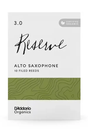 Direct fabricant | D'addario - Rico Organic Reserve 3 - Sax Alto
