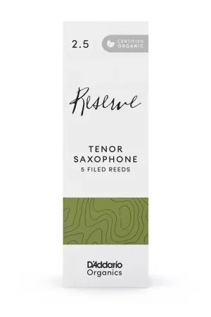 D'addario - Rico Organic Reserve 2,5 - Sax Ténor - Paiement sécurisé
