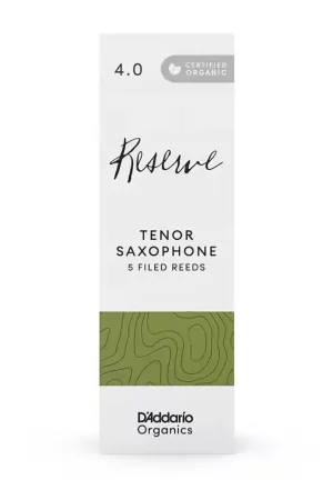 Nouveau produit | D'addario - Rico Organic Reserve 4 - Sax Ténor