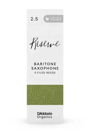 D'addario - Rico Organic Reserve 2,5 - Sax Baryton | Offre limitée