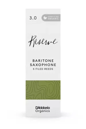 D'addario - Rico Organic Reserve 3 - Sax Baryton - Promo exceptionnelle