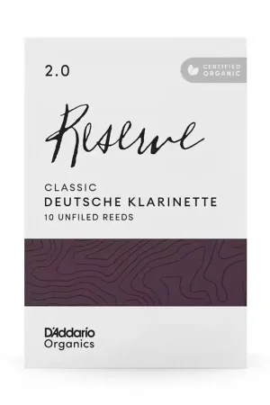 D'addario - Rico Organic Reserve Classic 2 - Clar Allemande | Nouveau produit