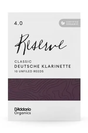 Tout juste arrivé - D'addario - Rico Organic Reserve Classic 4 - Clar Allemande