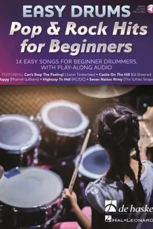 Prix réduit | Dehaske Easy Drums - Pop & Rock Hits For Beginners